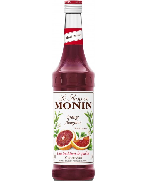 Monin Blood Orange Sirop 0 7L Altele Sirop FineStore